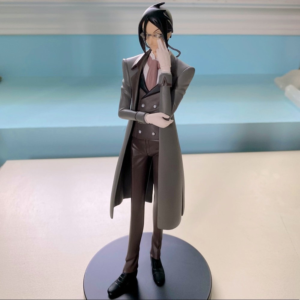 SEGA Kuroshitsuji Black Butler Sebastian tutor glasses 8” figure